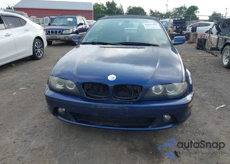 2005 BMW 330Ci из США, поврежденный, VIN WBABW53415PL51322
